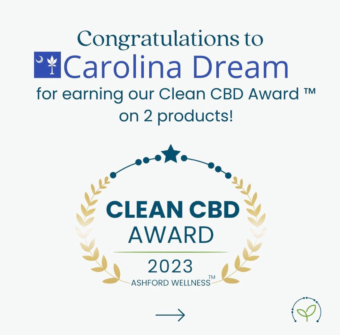 Clean CBD Award Earned! - Carolina Dream