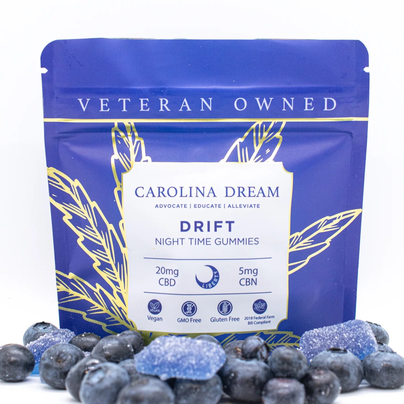 Drift CBN Nighttime Gummies Carolina Dream